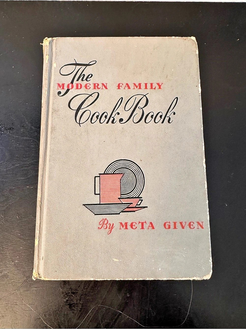 Vintage 1961 The Modern Family Cook Book Meta Given Hardcover Cookbook